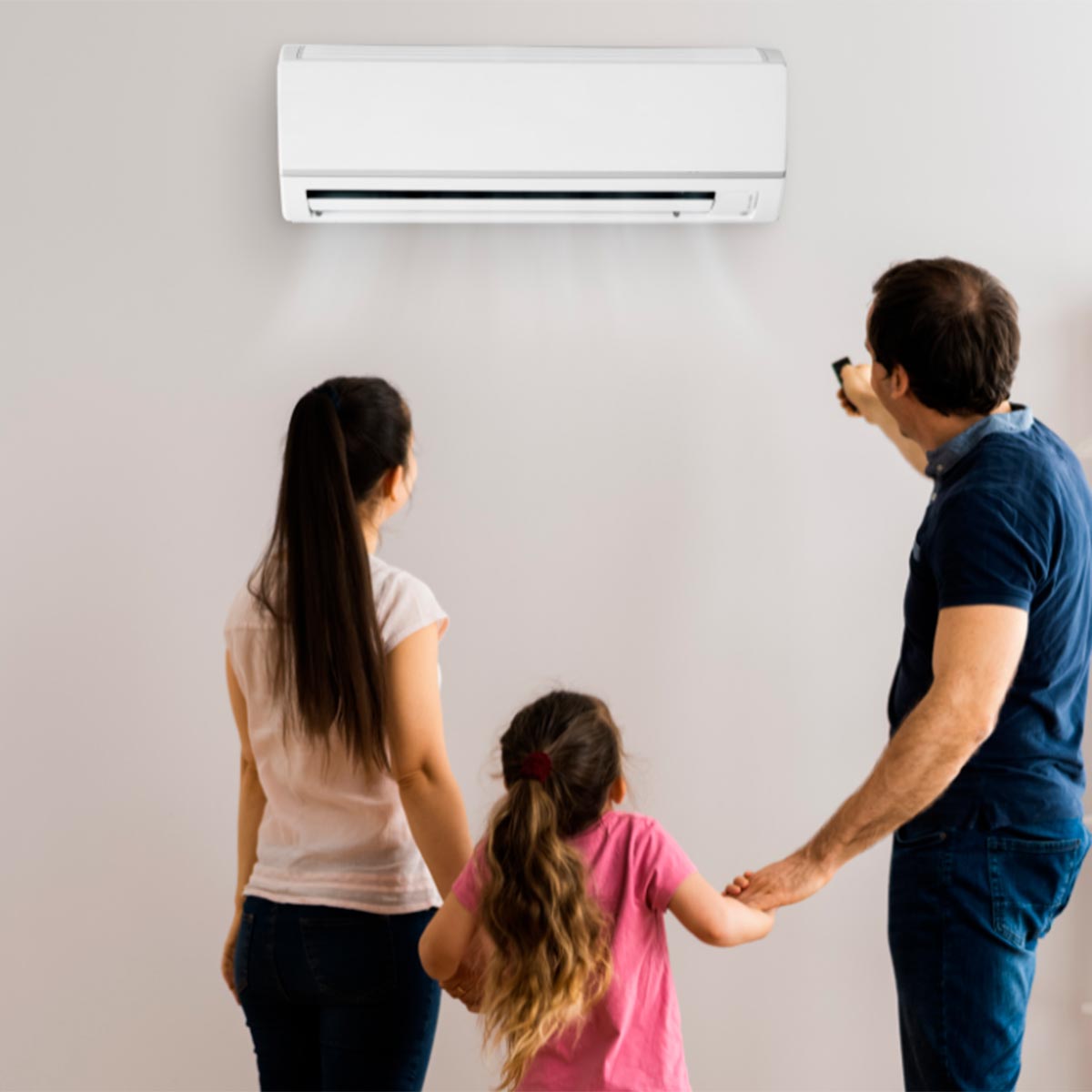 Installation einer Klimaanlage